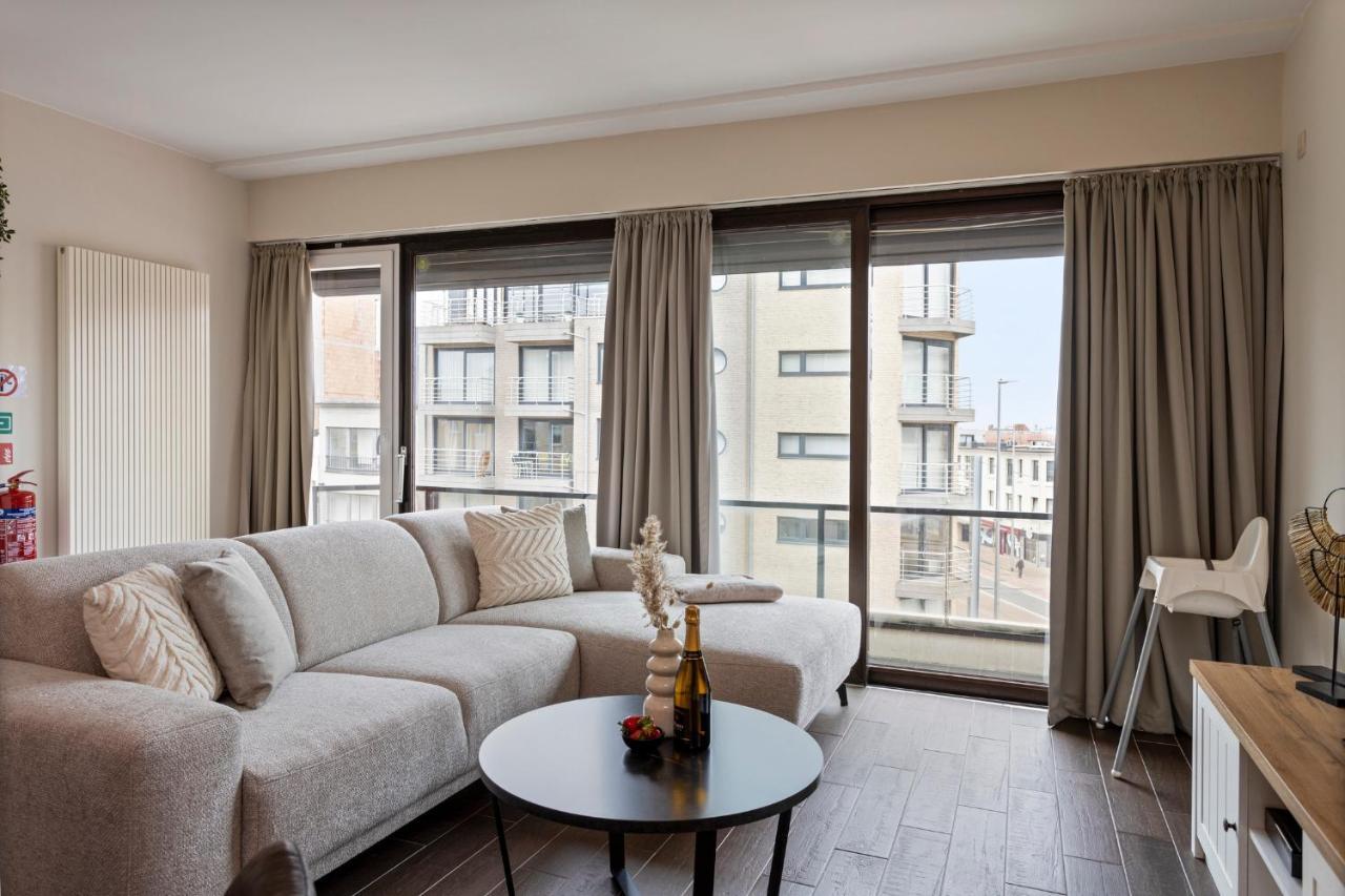 Apartmán Flat Marthe Sint-Idesbald Exteriér fotografie