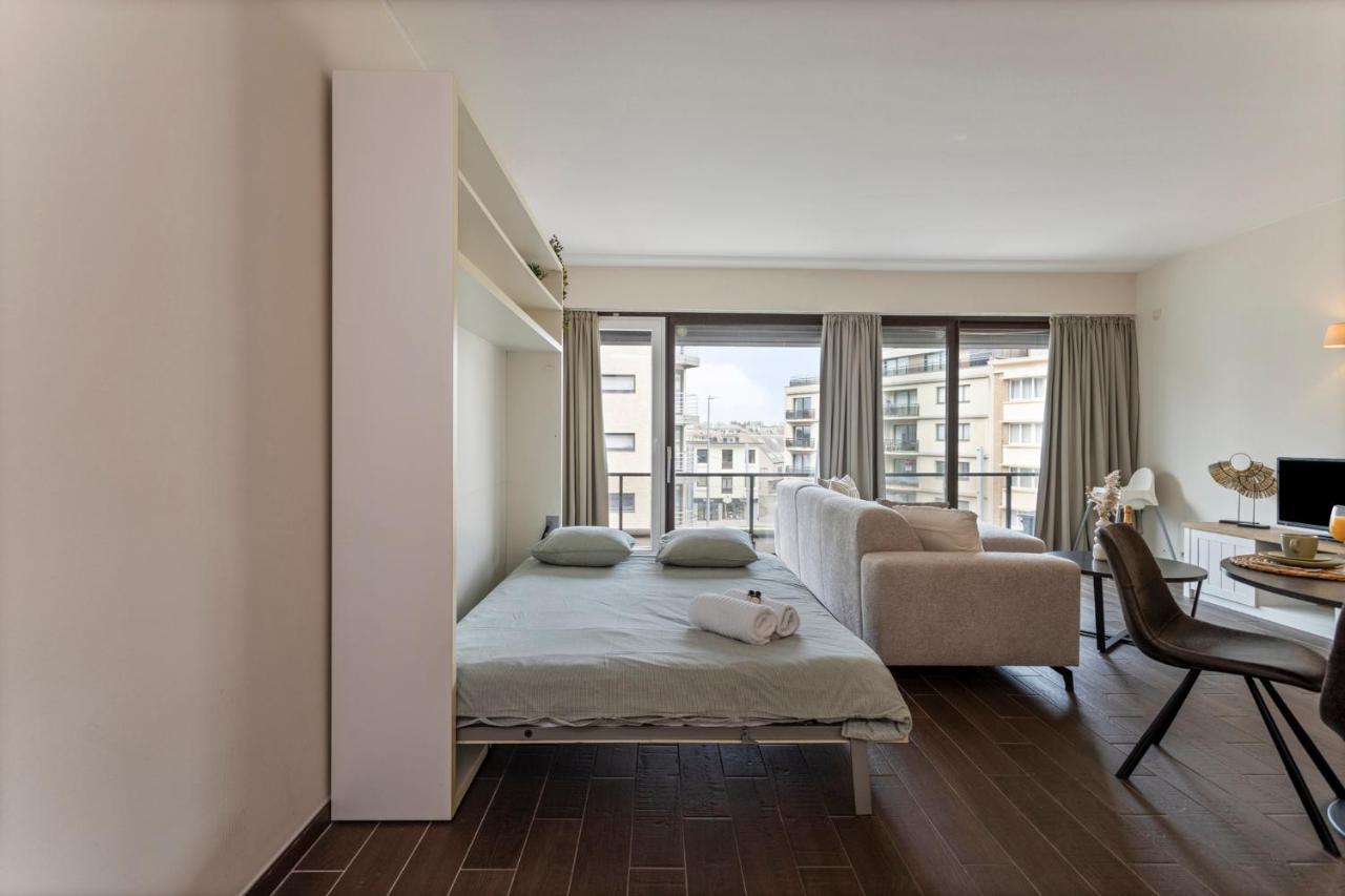 Apartmán Flat Marthe Sint-Idesbald Exteriér fotografie